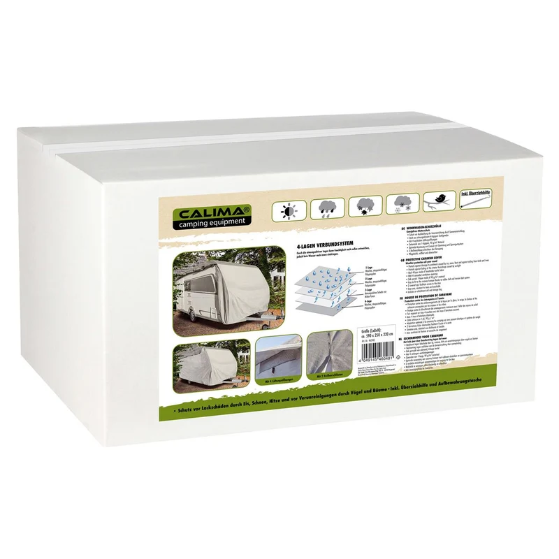Housse de protection pour caravane 590x250x220cm