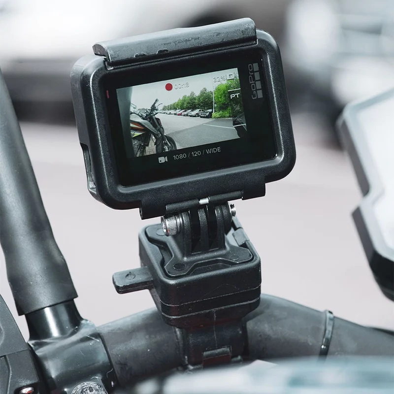 Support de smartphone sur guidon 22mm de moto