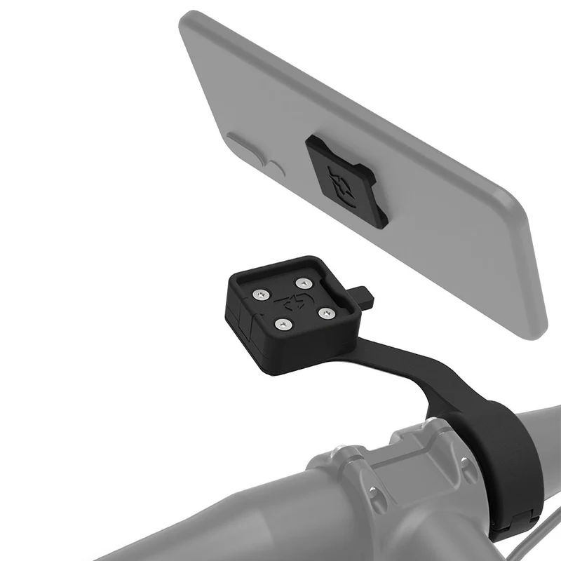 Support de smartphone déporté sur guidon de vélo