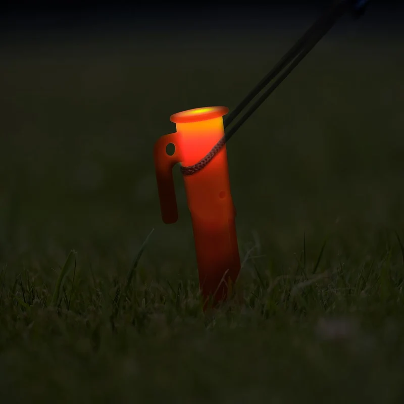 Piquets de tente à LED 4 pièces