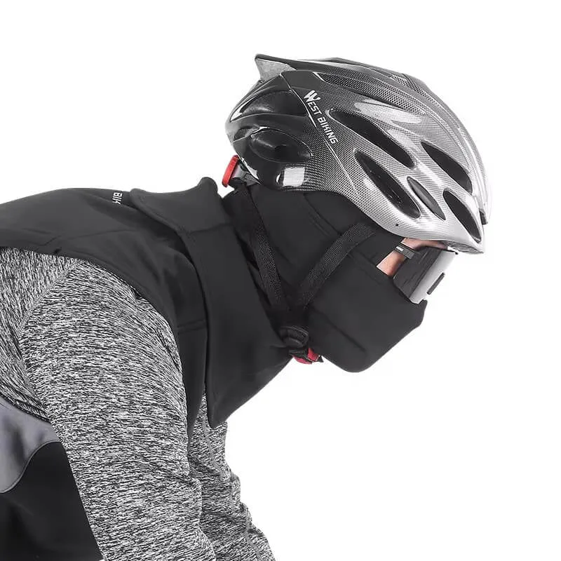 ThermalCyclingCowl™ | Cagoule velo thermique avec protection contre le vent et les UV