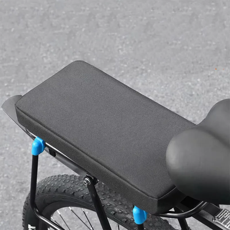RideCush™ | Siege velo porte bagage avec rembourrage épais et fixation antidérapante