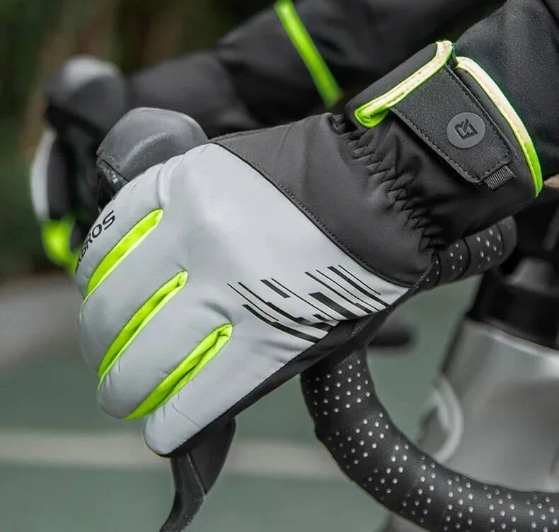 VeloTherm™ | Gants velo hiver avec doublure chaude et maintien optimal du guidon