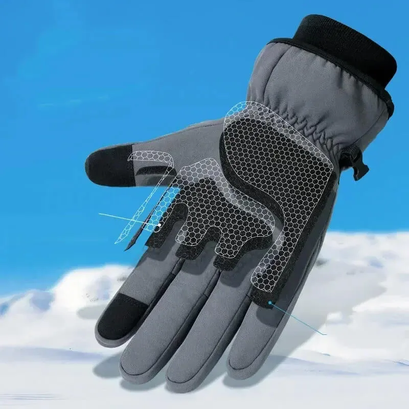 ThermoPalm™ | Gants velo hiver avec maintien thermique stable et résistance aux intempéries