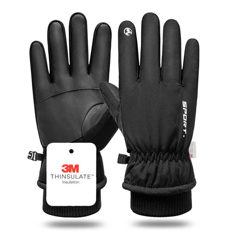 ThermoPalm™ | Gants velo hiver avec maintien thermique stable et résistance aux intempéries