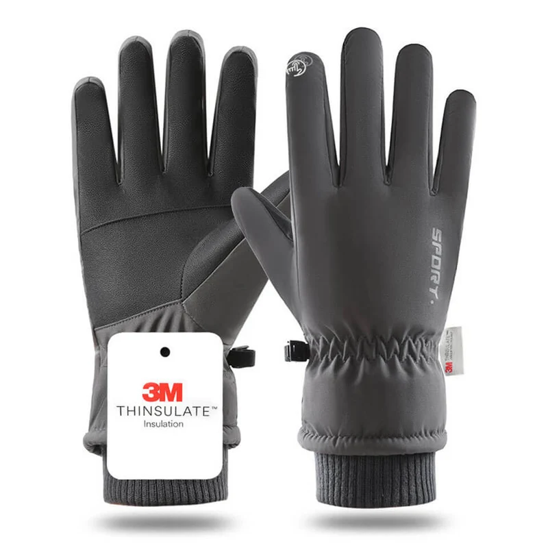 ThermoPalm™ | Gants velo hiver avec maintien thermique stable et résistance aux intempéries