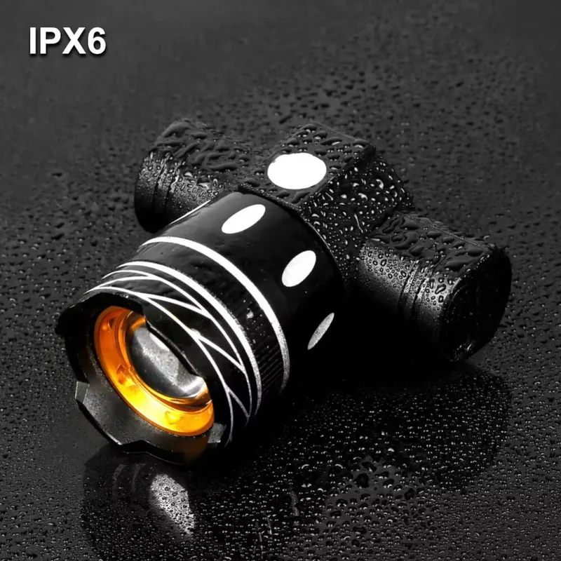 Lumenik™ | Eclairage velo avec zoom et étanche pour une conduite nocturne stable