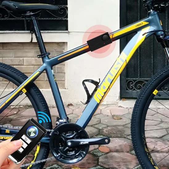 Alarme Antivol Vélo 110 dB : Dissuasion Maximale, 10 Niveaux de Sensibilité et Installation Sans Outil | BikeShield™
