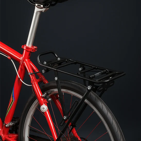 Porte Bagage Vélo Universel : Charge Maximale 50 kg, Ajustable 20" à 29" (Alliage d'Aluminium)