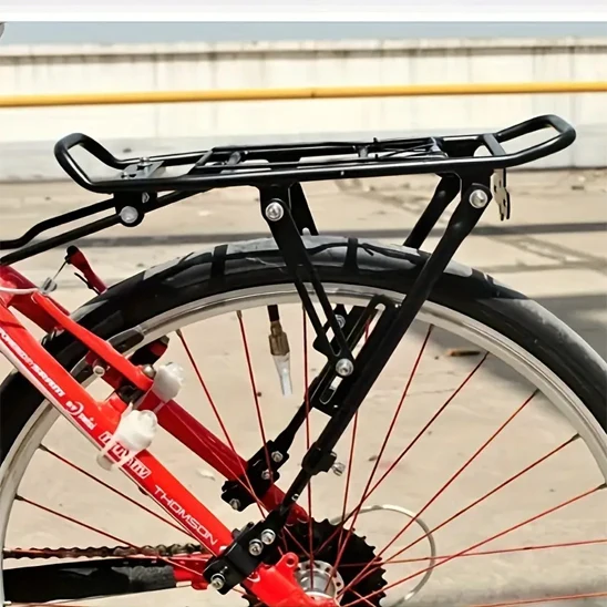 Porte Bagage Vélo Universel : Charge Maximale 50 kg, Ajustable 20" à 29" (Alliage d'Aluminium)