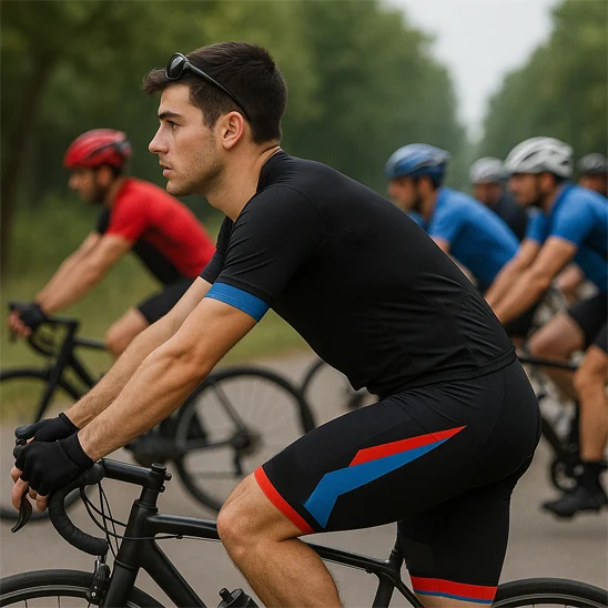 Cuissard Vélo 9D : Confort Anti-Choc et Coupe Gainante pour la Performance | CuissX™