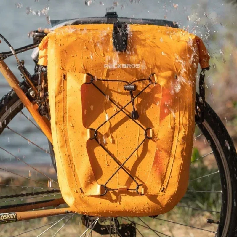 Sacoche Vélo Double Imperméable | Sécurité et Visibilité Réfléchissante pour le Quotidien - Duopack™