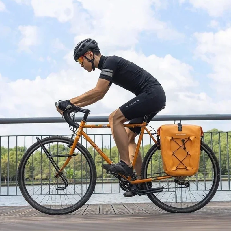 Sacoche Vélo Double Imperméable | Sécurité et Visibilité Réfléchissante pour le Quotidien - Duopack™