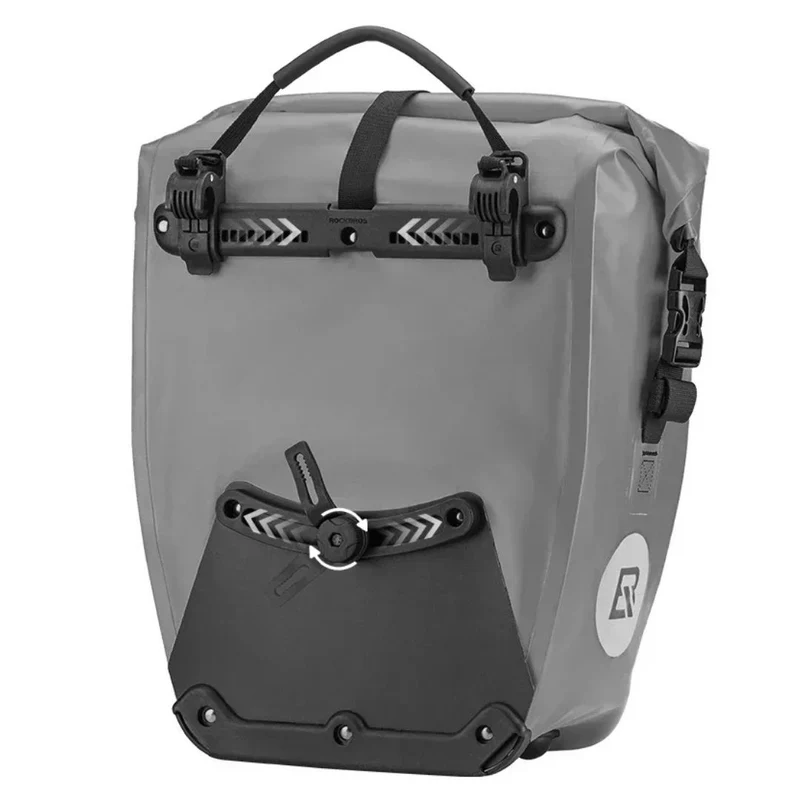 Sacoche Vélo Double Imperméable | Sécurité et Visibilité Réfléchissante pour le Quotidien - Duopack™