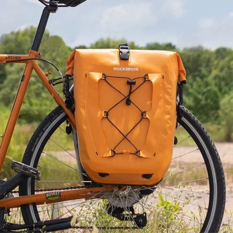 Sacoche Vélo Double Imperméable | Sécurité et Visibilité Réfléchissante pour le Quotidien - Duopack™