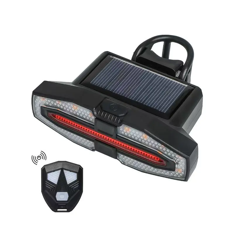 Feu arrière clignotant vélo – Télécommande sans fil & visibilité renforcée | Lumivelo™