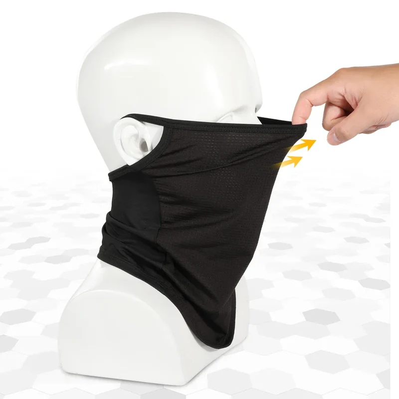 Guêtre de cyclisme en soie glacée – protection UV et évacuation d'humidité | Veltix™
