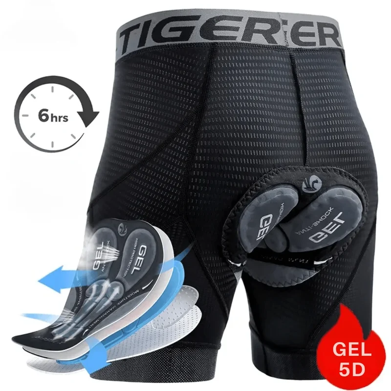 Sous-vêtement de Cyclisme avec Gel 5D - VeloShield™