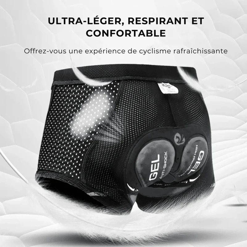 Sous-vêtement de Cyclisme avec Gel 5D - CycloGel™