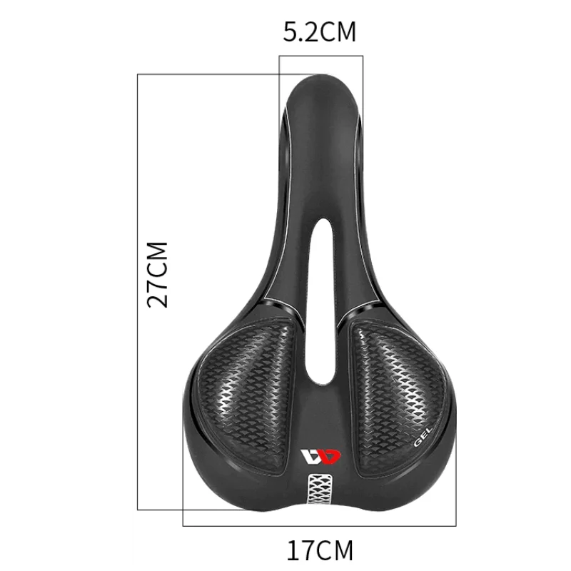 Selle de Vélo Confort - SiliconRide™