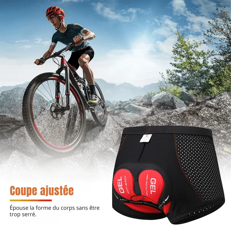 Sous-vêtement de Cyclisme mixte (H/F) avec Gel 5D - CycloGel™