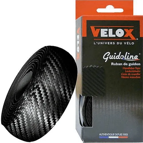 Ruban de guidon Guidoline Teckno Carbon – Noir effet carbone