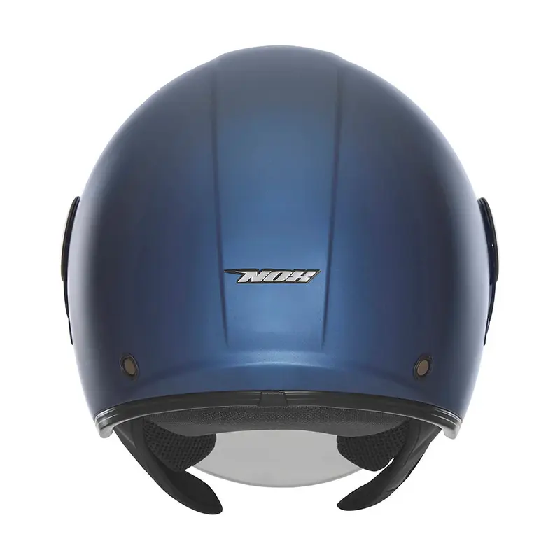 Casque jet - N182 bleu mat