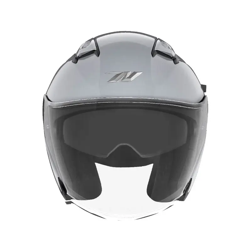 Casque jet - N130 gris nardo