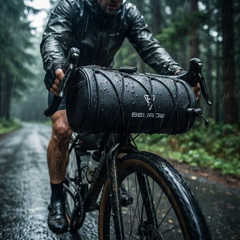 Sacoche Guidon Vélo 2L ou 5L Étanche | WeatherGuard