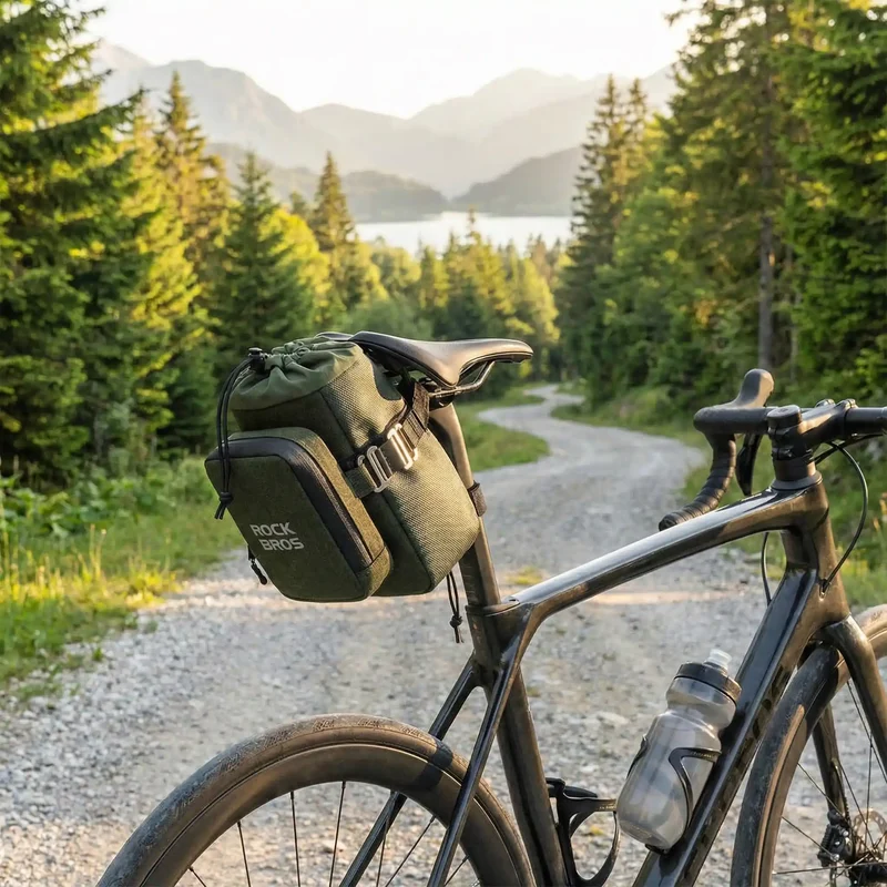 Sacoche de Selle 2-en-1 avec Porte-Gourde Isotherme | Watersupp™