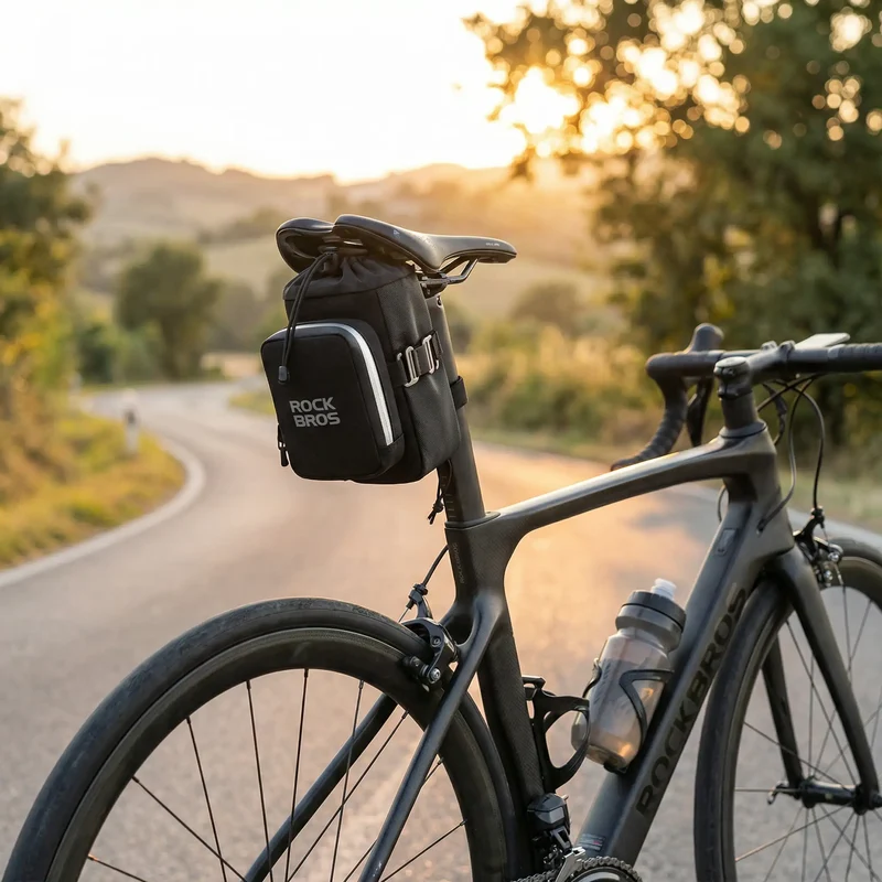 Sacoche de Selle 2-en-1 avec Porte-Gourde Isotherme | Watersupp™
