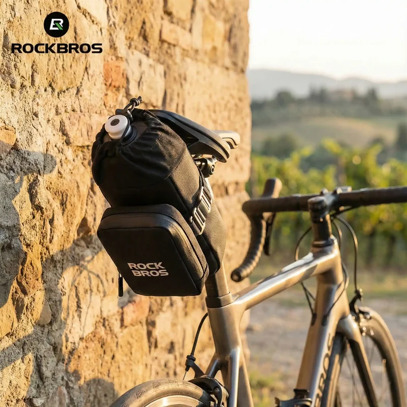 Sacoche de Selle 2-en-1 avec Porte-Gourde Isotherme | Watersupp™