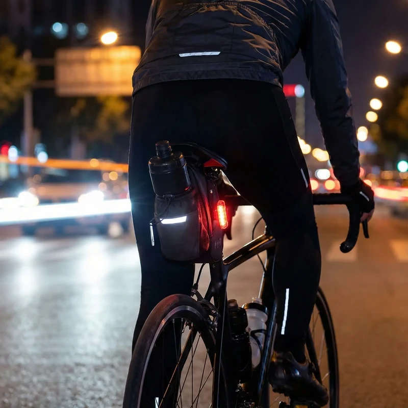 Sacoche de Selle Vélo avec Porte-Gourde 2L| L'Accessoire 2-en-1 Indispensable