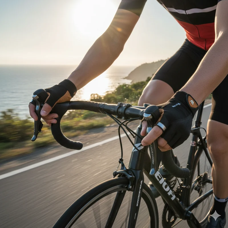 Gants Vélo Demi-Doigts Homme | Technologie Gel Anti-Vibration | ProComfort™