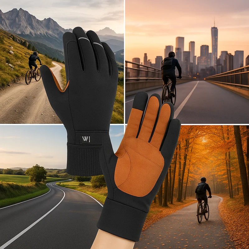 Gant vélo hiver Léger et Confortable | ThermoGrip