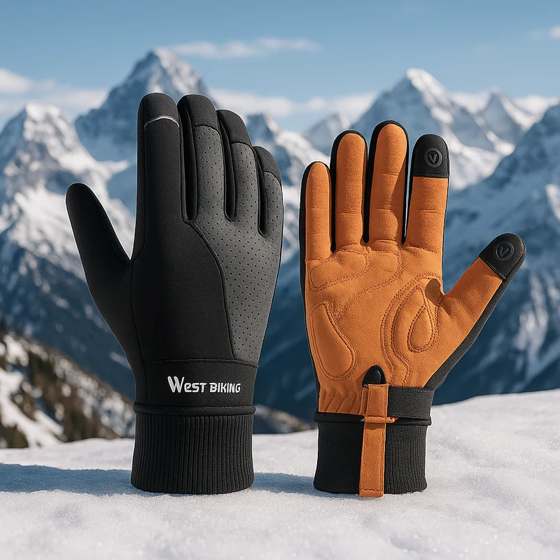 Gant vélo hiver Léger et Confortable | ThermoGrip