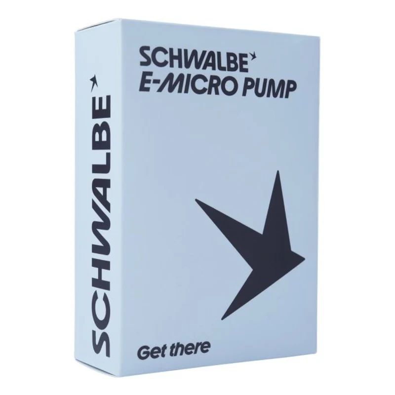Mini compresseur vélo Schwalbe E-Micro Pump avec écran digital