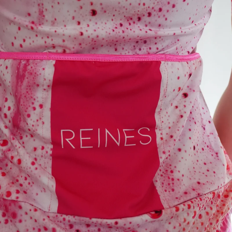 Maillot vélo femme rose Roska Bubble – Made in France