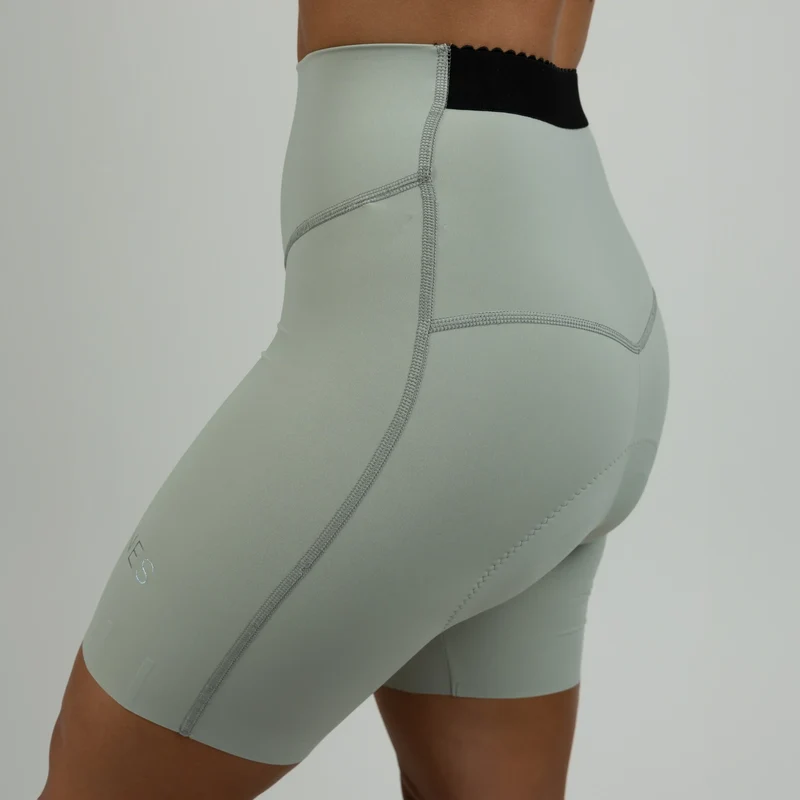 Cuissard vélo femme Paguro – Sans bretelles, court