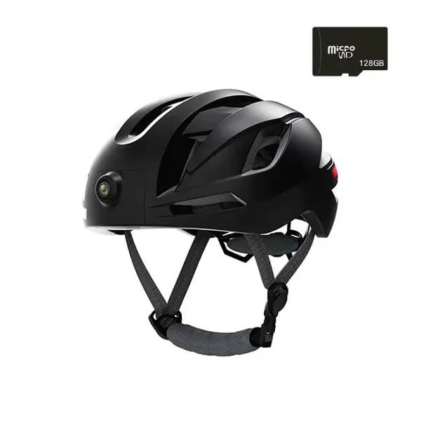 VisionGuard™ | Casque velo avec caméra HD intégrée et éclairage intelligent directionnel
