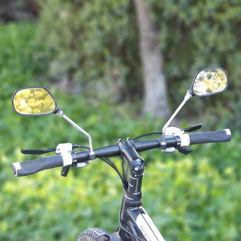 ClearView™ | Retroviseur velo avec visibilité arrière instantanée et fixation stable (paire gauche et droit)
