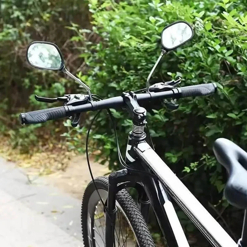 ClearView™ | Retroviseur velo avec visibilité arrière instantanée et fixation stable (paire gauche et droit)