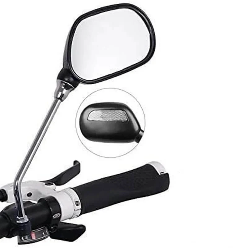 ClearView™ | Retroviseur velo avec visibilité arrière instantanée et fixation stable (paire gauche et droit)