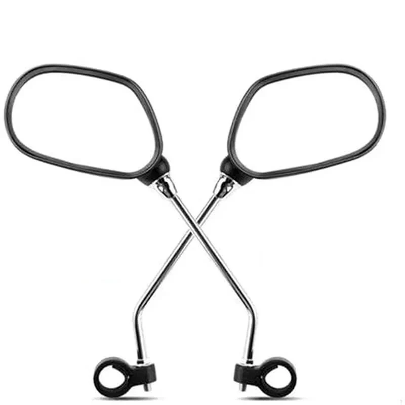 ClearView™ | Retroviseur velo avec visibilité arrière instantanée et fixation stable (paire gauche et droit)