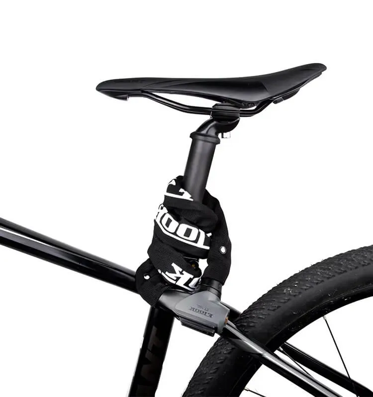 RoadBlock™ | Antivol velo haute résistance avec chaîne renforcée et revêtement anti rayures