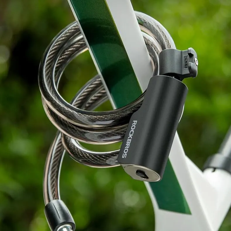 FrameLock™ | Antivol velo avec câble en acier et verrouillage rapide