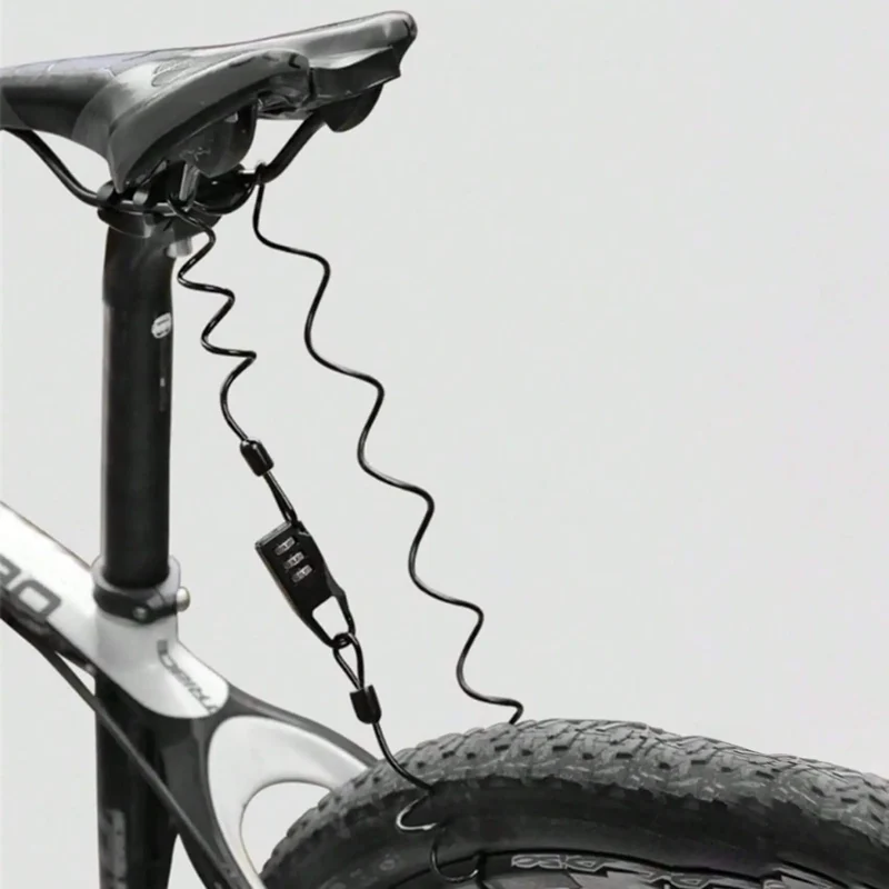 VeloClampLock™ | Antivol velo ultra leger à code et flexible pour sécurité quotidienne