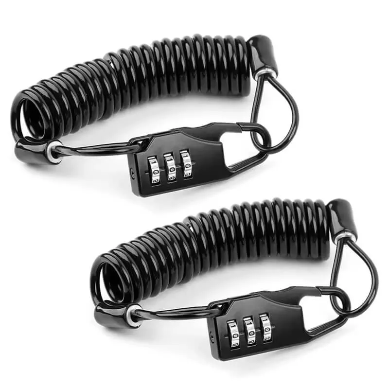 VeloClampLock™ | Antivol velo ultra leger à code et flexible pour sécurité quotidienne
