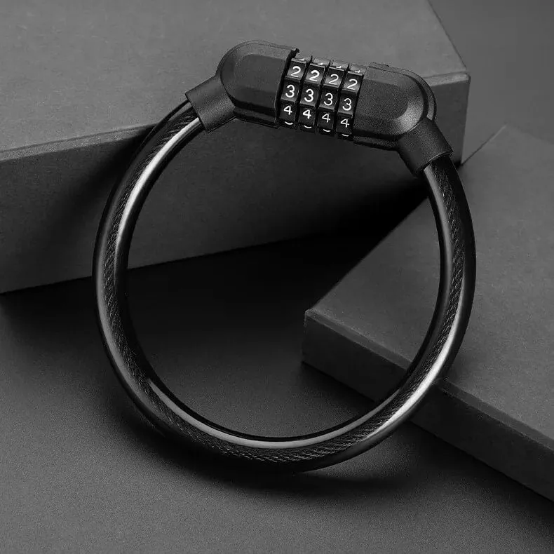 LockNest™ | Antivol velo avec câble renforcé et revêtement anti-rayures