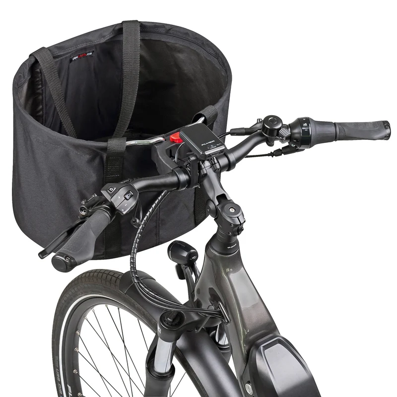 Sac de guidon en toile KlickFix Shopper, Plus, Comfort et Alingo